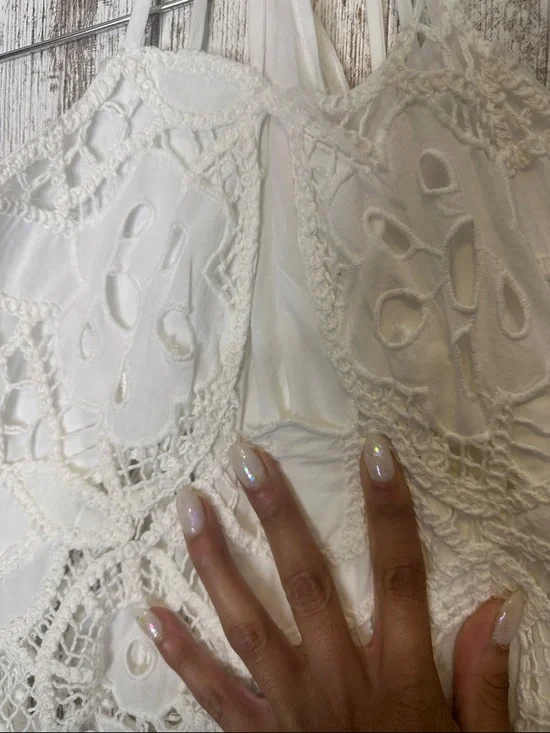 Cult Gaia Women's Everly lace dress size L NWT - Picture 6 of 13